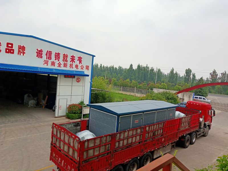  正壓（yā）防爆電機和箱變發貨