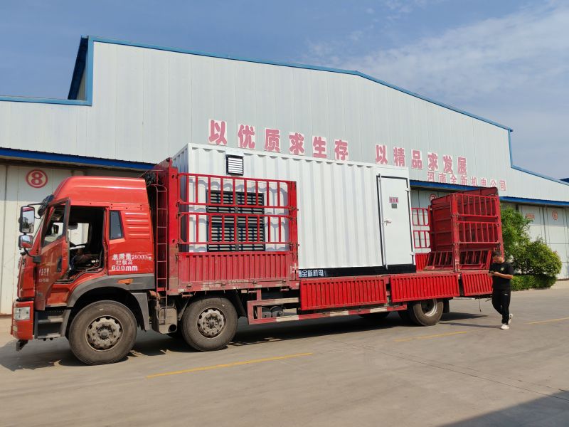 1600kva箱變配630kw正壓防爆電機發貨鑽井隊（duì）